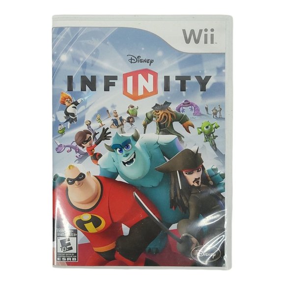 Nintendo Wii Disney Infinity Video Game Jewel Case Complete Manual Tested Works - Picture 1 of 8